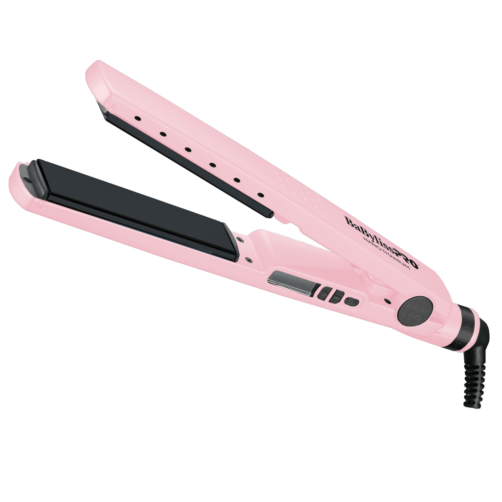 Plancha de Cabello BaBylissPRO Nano Titanium 1¼” Edición Pink BNTPBK4091